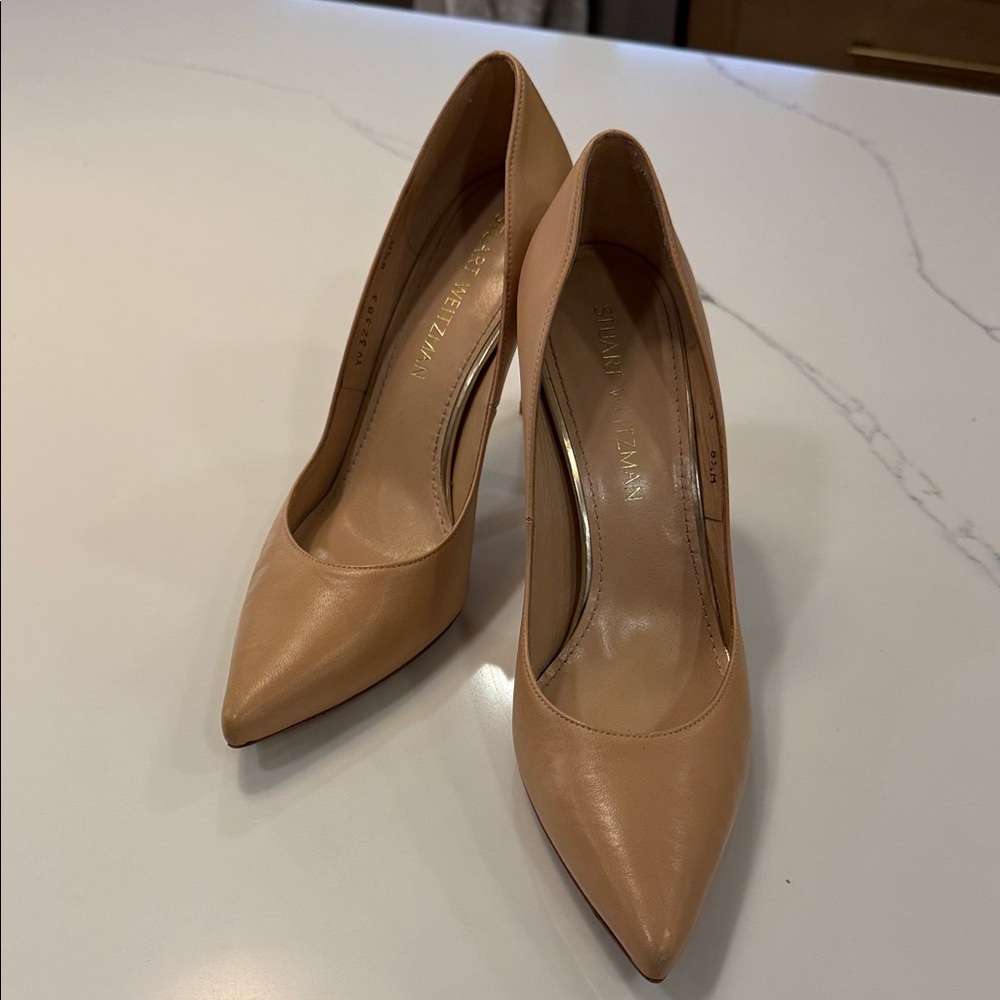 Stuart Weitzman Nude Heels